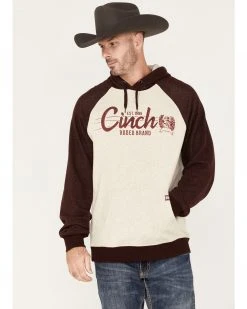 Cinch Men's Rodeo Brand Embroidered Logo Hooded Sweatshirt 