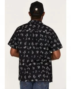 Cinch Men's Camp Yee-Haw Rodeo Print Button-Down Western Shirt Black 8 Cinch Men's Camp Yee-Haw Rodeo Print Button-Down Western Shirt Black -Cinch Shop 2000376684 001 P4