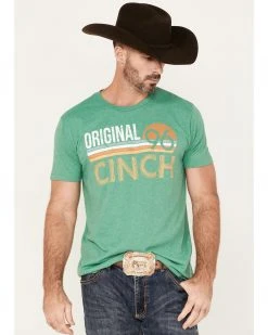 Cinch Men's Original 96 Logo Short Sleeve Graphic T-Shirt