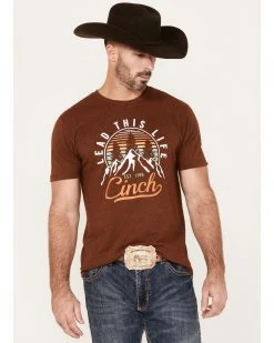 Cinch Men's Lead This Life Short Sleeve Graphic T-Shirt