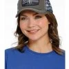 Cinch Women's Olive Southwestern Trucker Cap